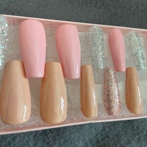 Double Set Gel Press On Nails
